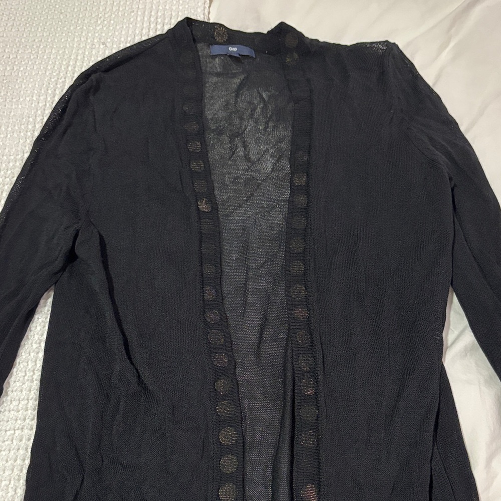 Classic Black Women's Cardigan Sweater